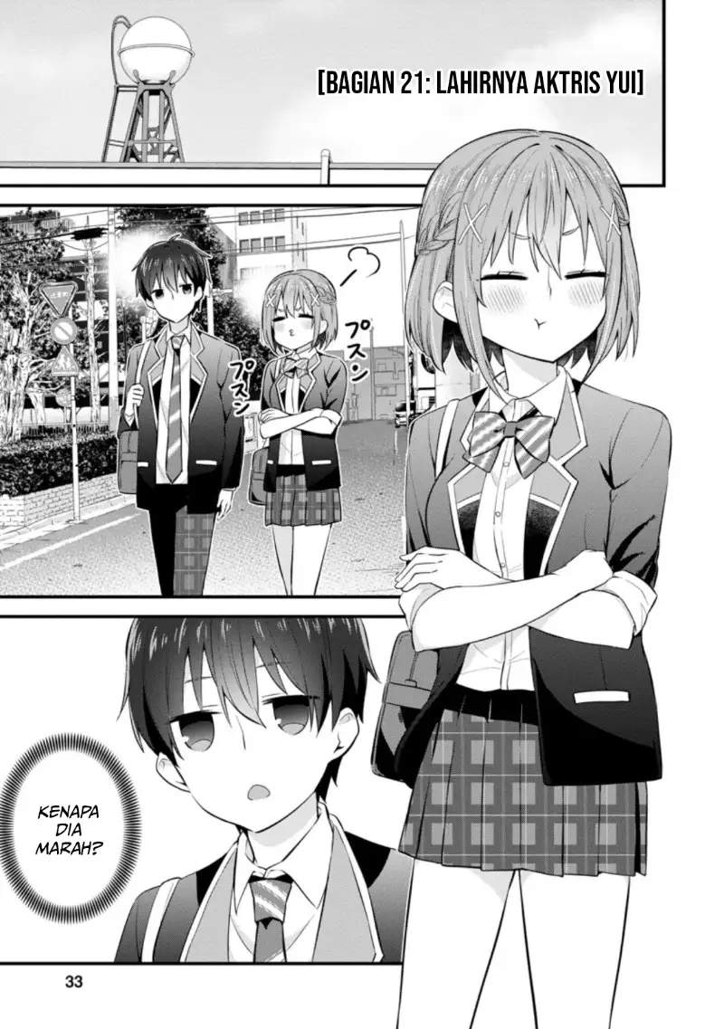 The Cute Girl Sitting Next to Me Is Trying to Make Me Fall in Love With Her as a Way to Ridicule Me, but the Tables Were Turned on Her Before She Knew It Chapter 07 Gambar 2